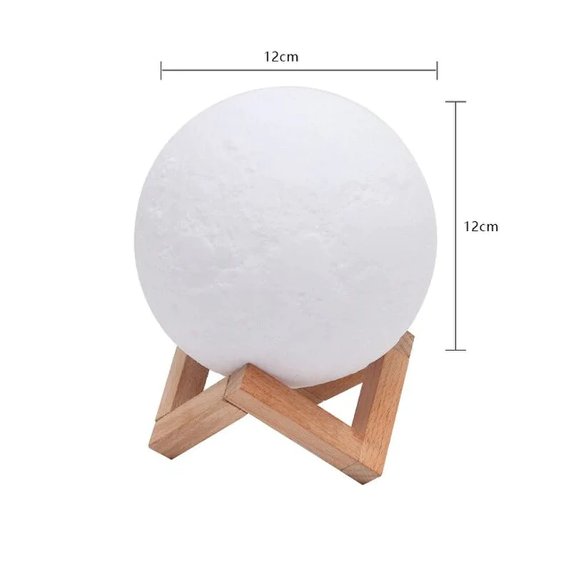 3D LED Moon Lamp