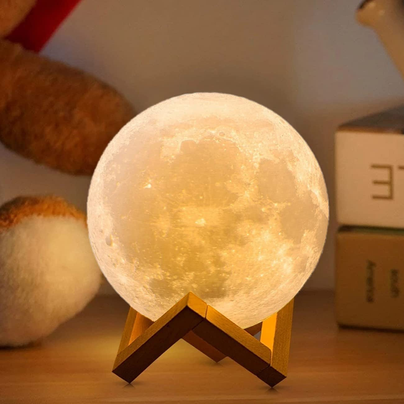 3D LED Moon Lamp