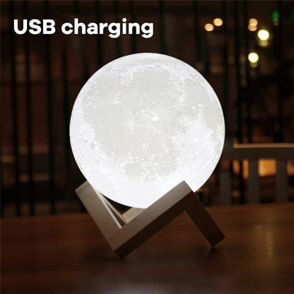 3D LED Moon Lamp